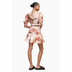 All Saints AllSaints Astria Luar Pink Top -AllSaints shop unnamed file 4385