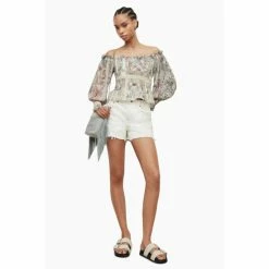 All Saints AllSaints Pink Lara Makutu Top -AllSaints shop unnamed file 4391