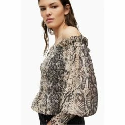 All Saints AllSaints Yellow Lara Noche Top -AllSaints shop unnamed file 4412