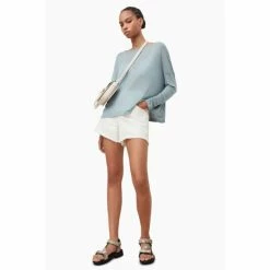 All Saints AllSaints Francesco Rita Blue T-Shirt -AllSaints shop unnamed file 4457