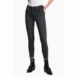 All Saints AllSaints Miller Black Push Up Jeans -AllSaints shop unnamed file 4473