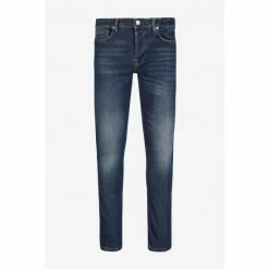 All Saints Blue Cigarette Slim Tapered Fit Jeans -AllSaints shop unnamed file 4525