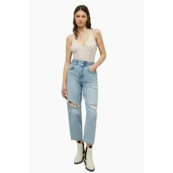 All Saints AllSaints Blue Hailey Jeans -AllSaints shop unnamed file 4531