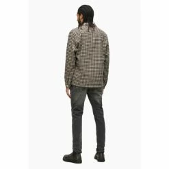 All Saints AllSaints Black Rex Damaged Jeans -AllSaints shop unnamed file 4536