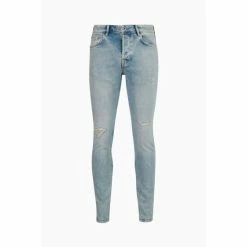 All Saints AllSaints Blue Cigarette Damaged Jeans -AllSaints shop unnamed file 4566