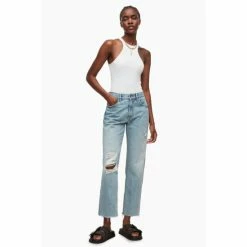 All Saints AllSaints Boys Blue April Jeans -AllSaints shop unnamed file 4600