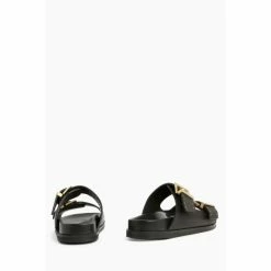 All Saints AllSaints Mae Black Sandals -AllSaints shop unnamed file 4619