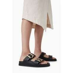 All Saints AllSaints Mae Black Sandals -AllSaints shop unnamed file 4622