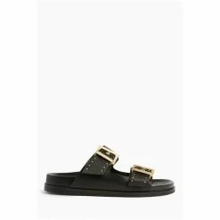 All Saints AllSaints Mae Black Sandals -AllSaints shop unnamed file 4623