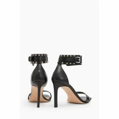 All Saints AllSaints Alma Black Stud Sandals -AllSaints shop unnamed file 4635