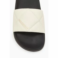 All Saints AllSaints White Bell Sliders -AllSaints shop unnamed file 4640