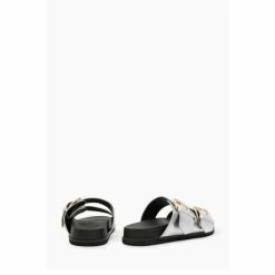 All Saints AllSaints Silver Sian Sandals 2 All Saints AllSaints Silver Sian Sandals -AllSaints shop unnamed file 4663