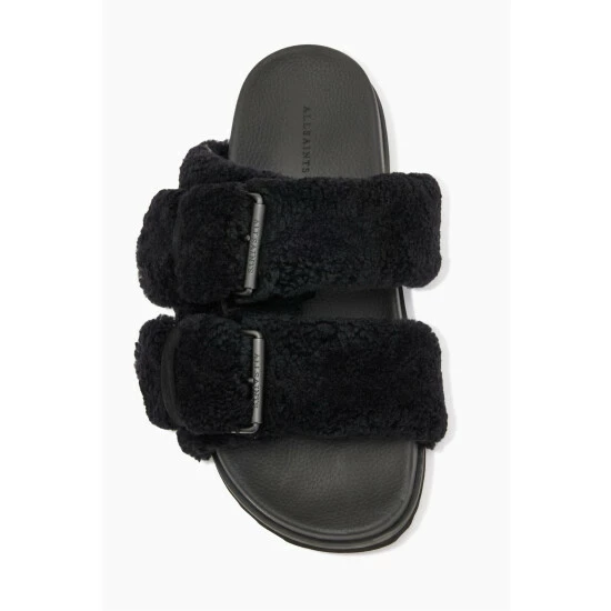 unnamed-file-4670.jpg All Saints AllSaints Sian Sherpa Black Sandals -AllSaints shop unnamed file 4670