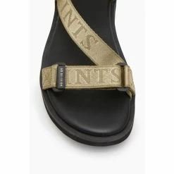 All Saints AllSaints Green Atlanta Sandals -AllSaints shop unnamed file 4712