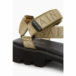 All Saints AllSaints Green Atlanta Sandals -AllSaints shop unnamed file 4713