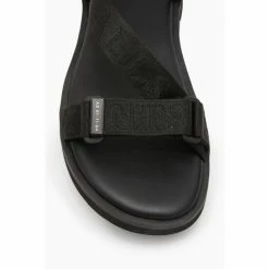All Saints AllSaints Atlanta Black Sandals -AllSaints shop unnamed file 4738