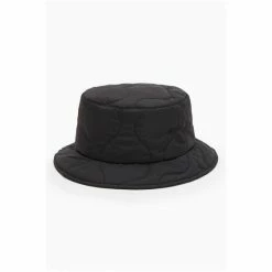 All Saints AllSaints Harvey Black Bucket Hat -AllSaints shop unnamed file 4765
