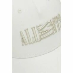 All Saints AllSaints White Oppose Baseball Cap -AllSaints shop unnamed file 4769