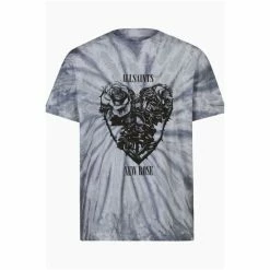 All Saints AllSaints Blue Harley Short Sleeve Crew T-Shirt -AllSaints shop unnamed file 479