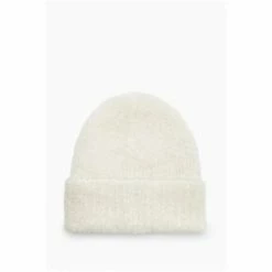 All Saints AllSaints Darby White Beanie -AllSaints shop unnamed file 4790