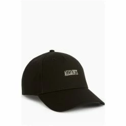 All Saints AllSaints Black Axl Baseball Cap -AllSaints shop unnamed file 4796