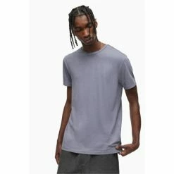 All Saints AllSaints Blue Tonic Short Sleeves Crew T-Shirt 3 Pack -AllSaints shop unnamed file 48