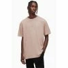 All Saints AllSaints Pink Refract Crew T-Shirt