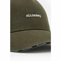All Saints AllSaints Felix Brown Baseball Cap -AllSaints shop unnamed file 4806