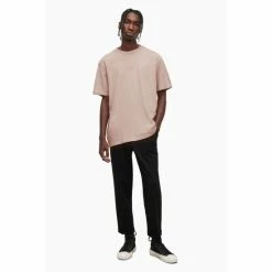 All Saints AllSaints Pink Refract Crew T-Shirt -AllSaints shop unnamed file 482