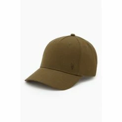 All Saints AllSaints Brown Fen Baseball Cap