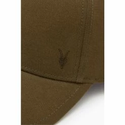 All Saints AllSaints Brown Fen Baseball Cap -AllSaints shop unnamed file 4830