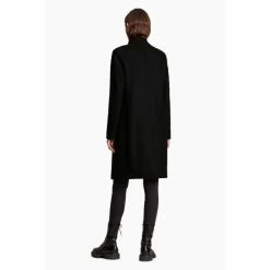 All Saints AllSaints Sidney Black Coat -AllSaints shop unnamed file 4850