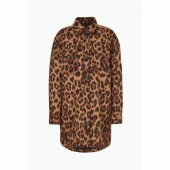 All Saints AllSaints Sophie Brown Leo Jacket -AllSaints shop unnamed file 4861