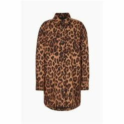 All Saints AllSaints Sophie Brown Leo Jacket -AllSaints shop unnamed file 4862