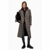All Saints AllSaints Alexis Brown Check Coat