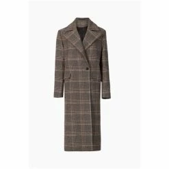 All Saints AllSaints Alexis Brown Check Coat -AllSaints shop unnamed file 4924