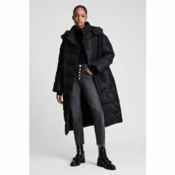 All Saints AllSaints Allana Black Puffer Coat -AllSaints shop unnamed file 4927