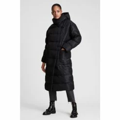 All Saints AllSaints Allana Black Puffer Coat -AllSaints shop unnamed file 4928