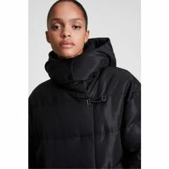 All Saints AllSaints Allana Black Puffer Coat -AllSaints shop unnamed file 4930