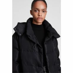 All Saints AllSaints Allana Black Puffer Coat -AllSaints shop unnamed file 4931