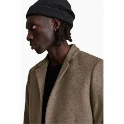 All Saints AllSaints Brown Manor Coat -AllSaints shop unnamed file 4957