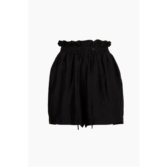 unnamed-file-4974.jpg All Saints AllSaints Lily Black Paperbag Shorts -AllSaints shop unnamed file 4974