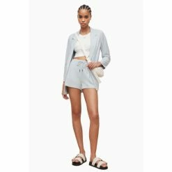 All Saints AllSaints Blue Aleida Blue Tri Shorts -AllSaints shop unnamed file 4979