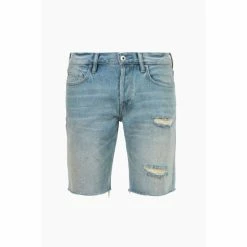 All Saints AllSaints Indigo Alva Denim Shorts -AllSaints shop unnamed file 5005