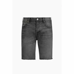 All Saints AllSaints Black Switch Shorts -AllSaints shop unnamed file 5017