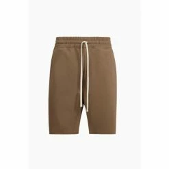 All Saints AllSaints Brown Helix Sweatshorts -AllSaints shop unnamed file 5046