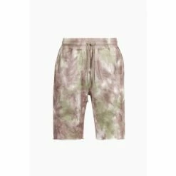 All Saints AllSaints Green Malik Sweatshorts -AllSaints shop unnamed file 5054