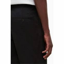 All Saints AllSaints Black Colbalt Shorts -AllSaints shop unnamed file 5060