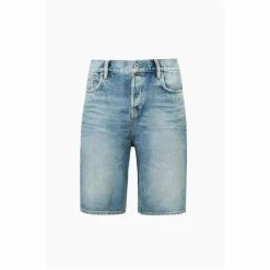 All Saints AllSaints Indigo Alva Denim Shorts 7 All Saints AllSaints Indigo Alva Denim Shorts -AllSaints shop unnamed file 5070