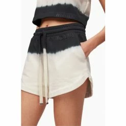 All Saints AllSaints White Lila Ombrê Shorts -AllSaints shop unnamed file 5076